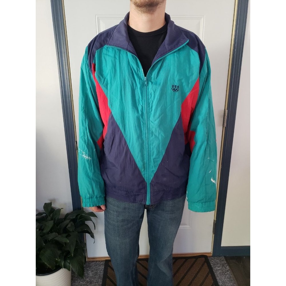 90s‎ Team USA Men's Windbreaker